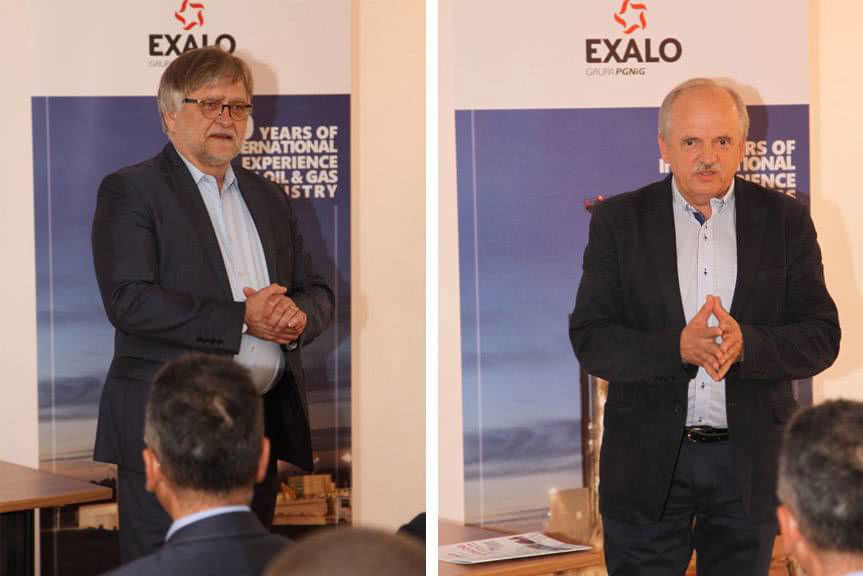 Prezes Exalo Drilling z wizytą w Naftówce
