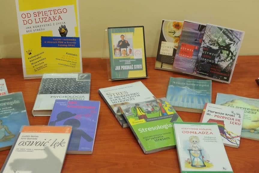Biblioteka uczy jak pokonać stres
