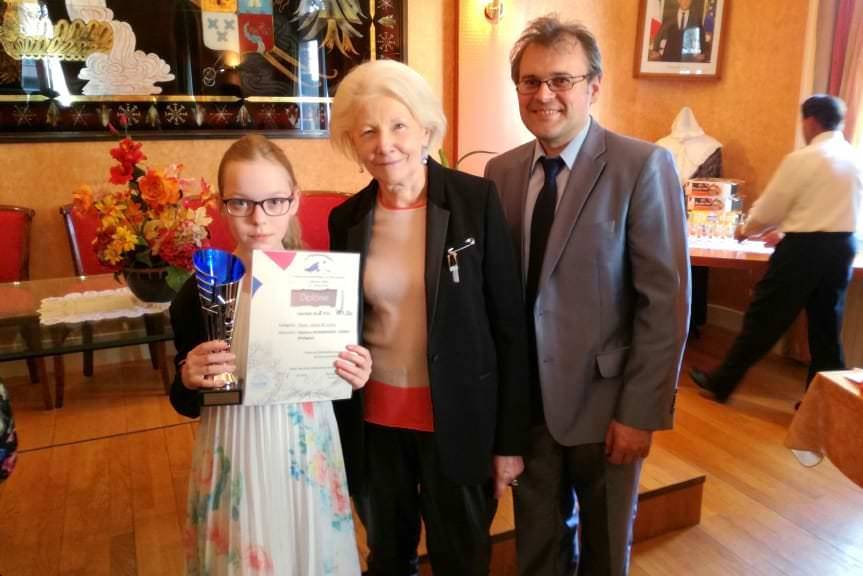 Sukces Zuzi na międzynarodowym konkursie