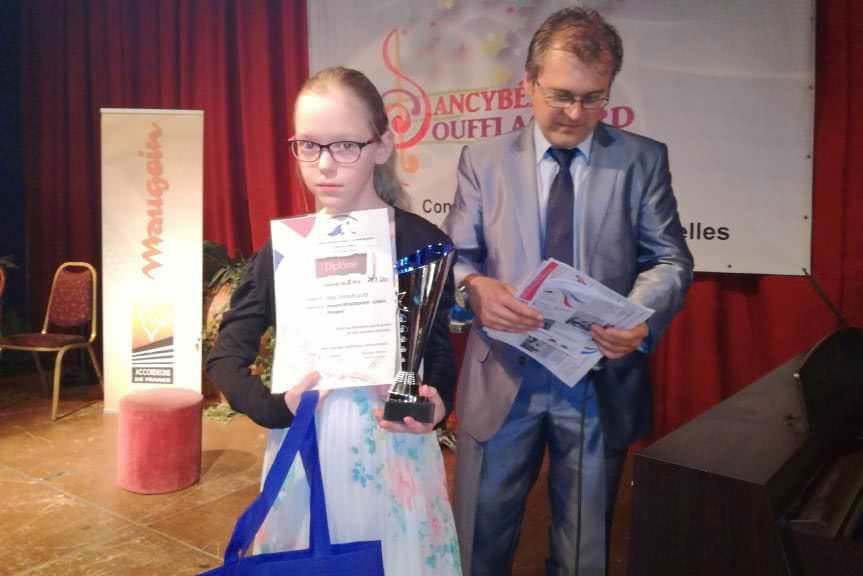 Sukces Zuzi na międzynarodowym konkursie