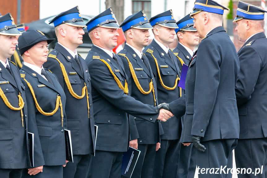 Strażacy świętowali w Krośnie