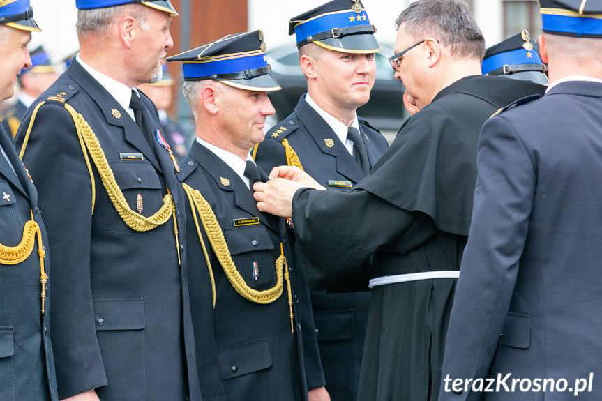 Strażacy świętowali w Krośnie