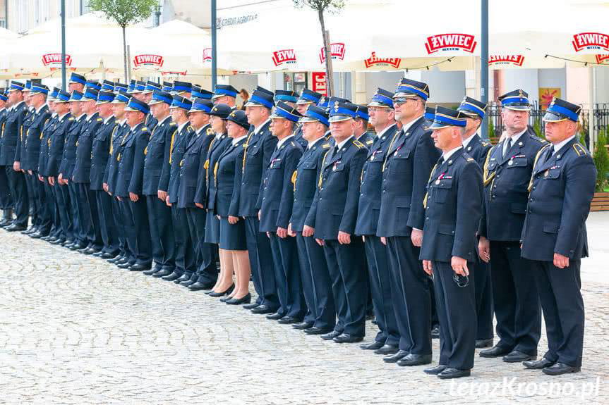 Strażacy świętowali w Krośnie