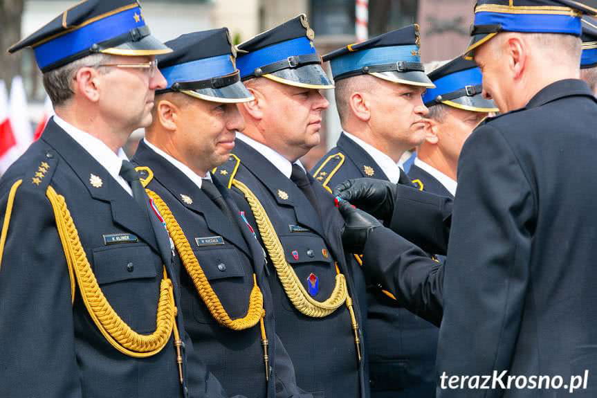 Strażacy świętowali w Krośnie