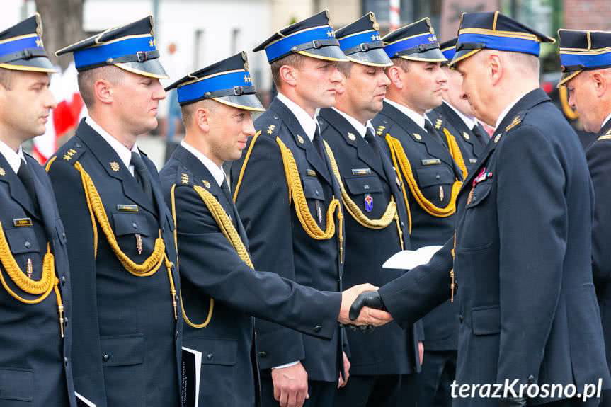 Strażacy świętowali w Krośnie