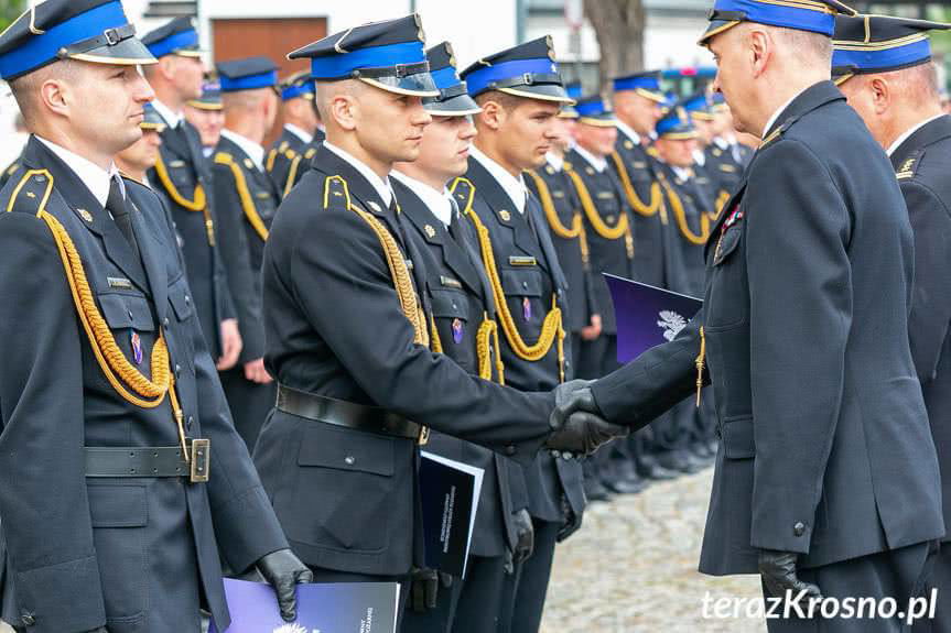 Strażacy świętowali w Krośnie