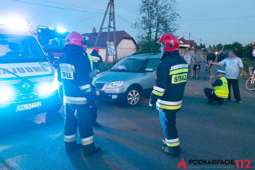 Zderzenie na skrzyżowaniu w Świerzowej Polskiej