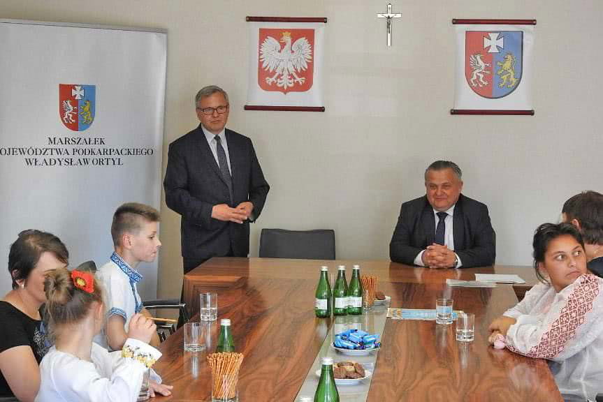 Niepełnosprawni z Ukrainy odwiedzili Korczynę