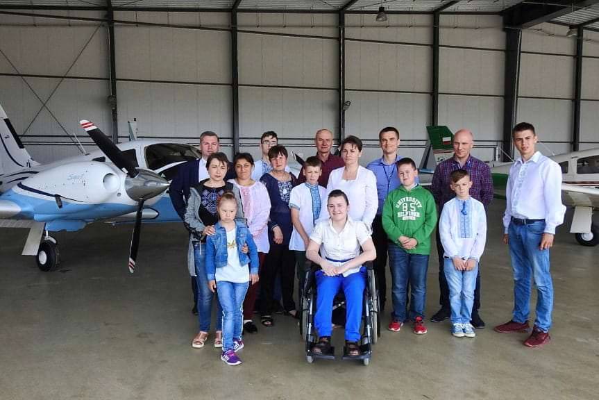 Niepełnosprawni z Ukrainy odwiedzili Korczynę