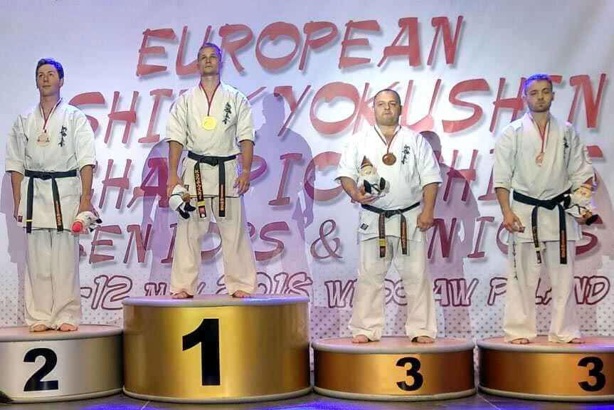 Brąz dla Dominiki i Filipa podczas  Mistrzostw Europy Karate Shinkyokushin