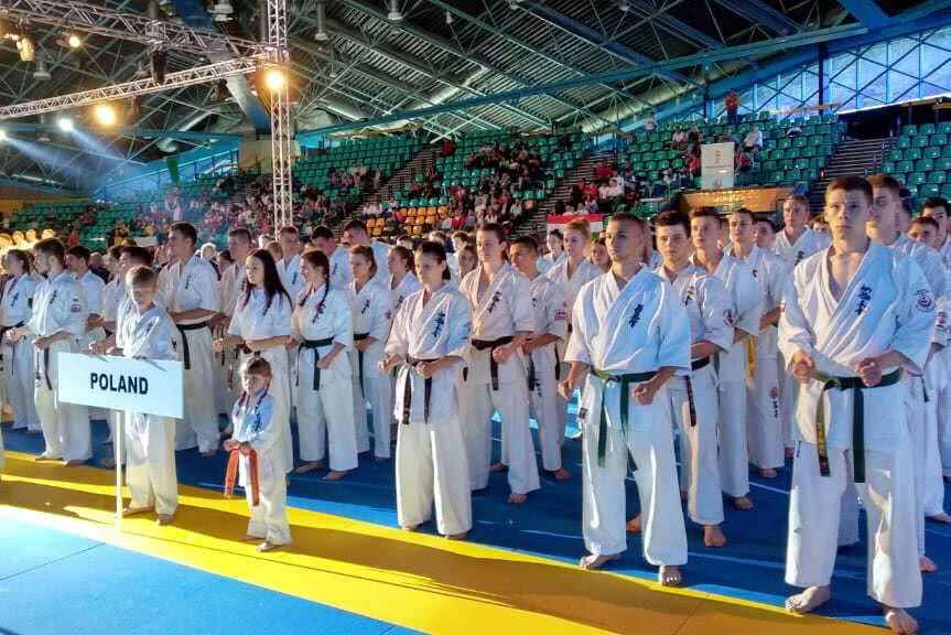 Brąz dla Dominiki i Filipa podczas  Mistrzostw Europy Karate Shinkyokushin