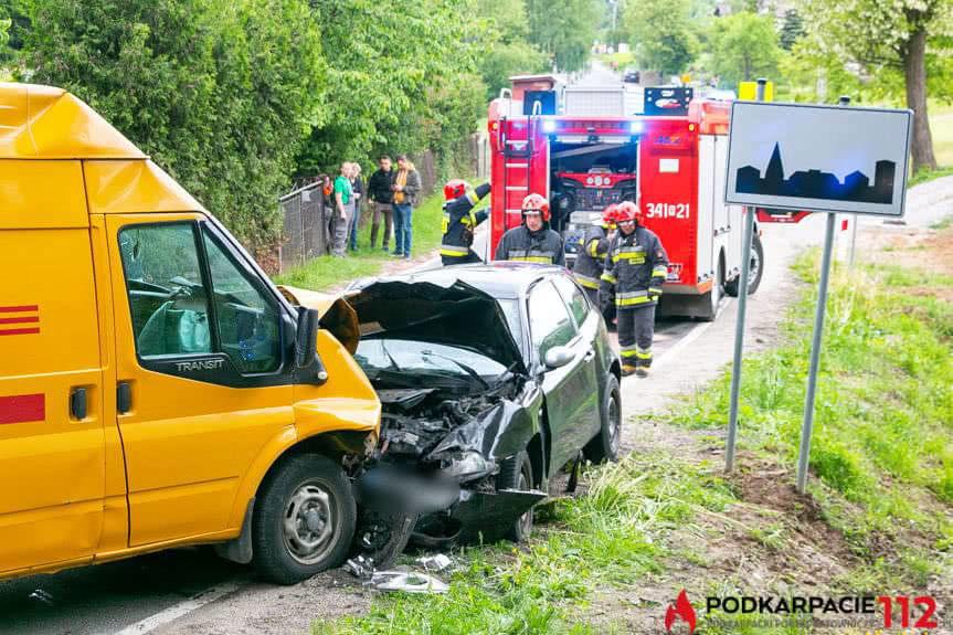 Poważny wypadek w Czarnorzekach