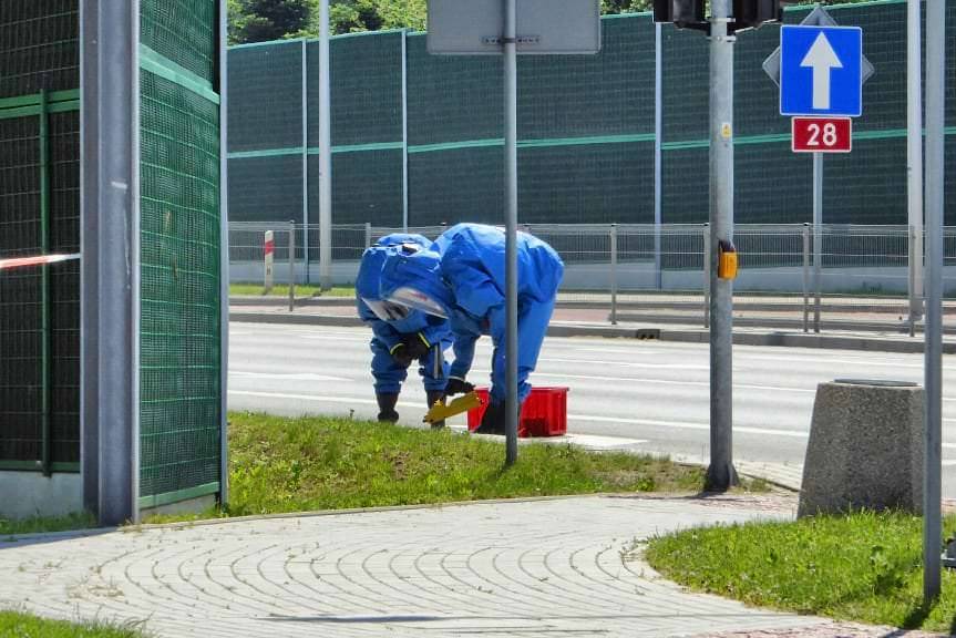 W Krośnie rozlany był formaldehyd