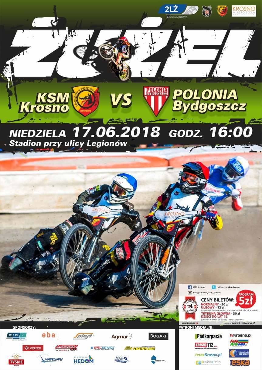 KSM Krosno zmierzy się z Polonią Bydgoszcz