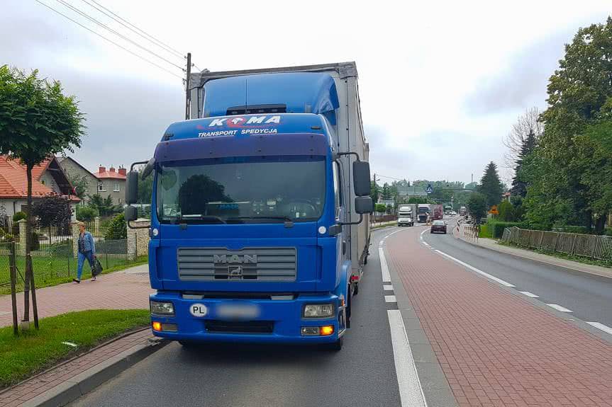 Zderzenie pod Urzędem Miejskim w Dukli