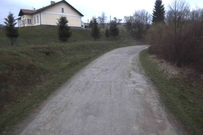 Remont drogi w Zawadce Rymanowskiej