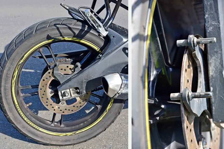 Motocykl nie miał hamulców...