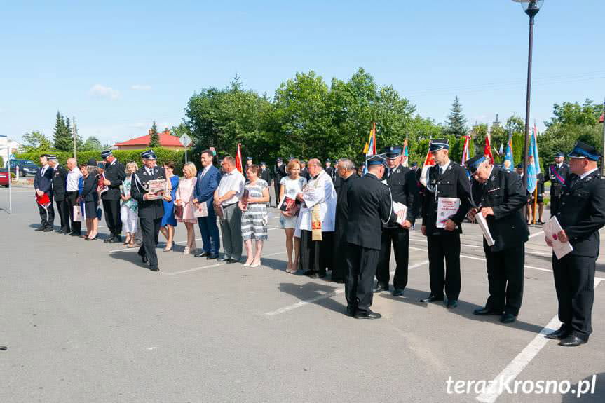 Ochotnicy z Łężan oficjalnie z nowym wozem