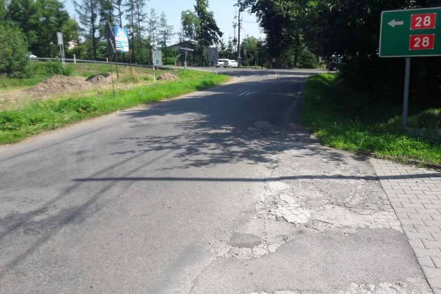Rozpoczęto przebudowę drogi w Klimkówce
