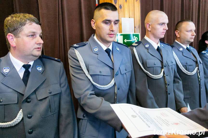 Święto Policji w Krośnie. Mundurowi odebrali awanse
