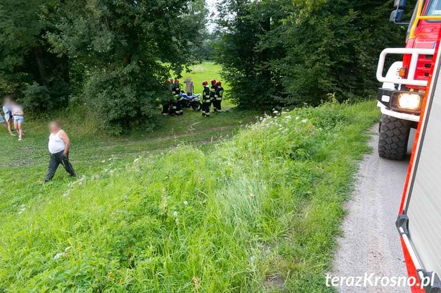 Wrocanka. Motocyklista był pijany