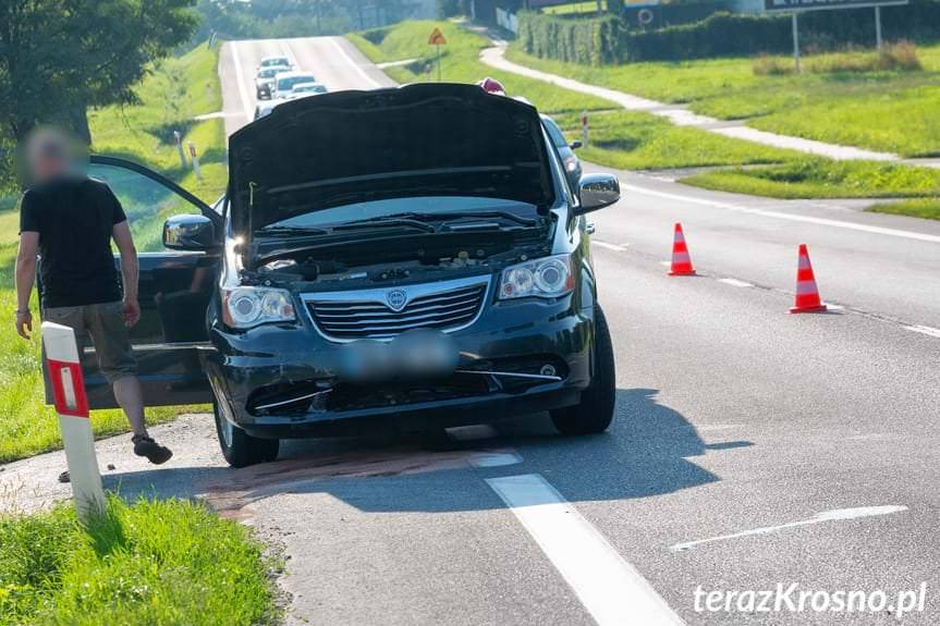 Zderzenie lancii i toyoty