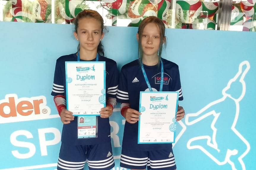 Siatkarki z GOSiR Jedlicze na Mistrzostwach Polski Kinder Sport