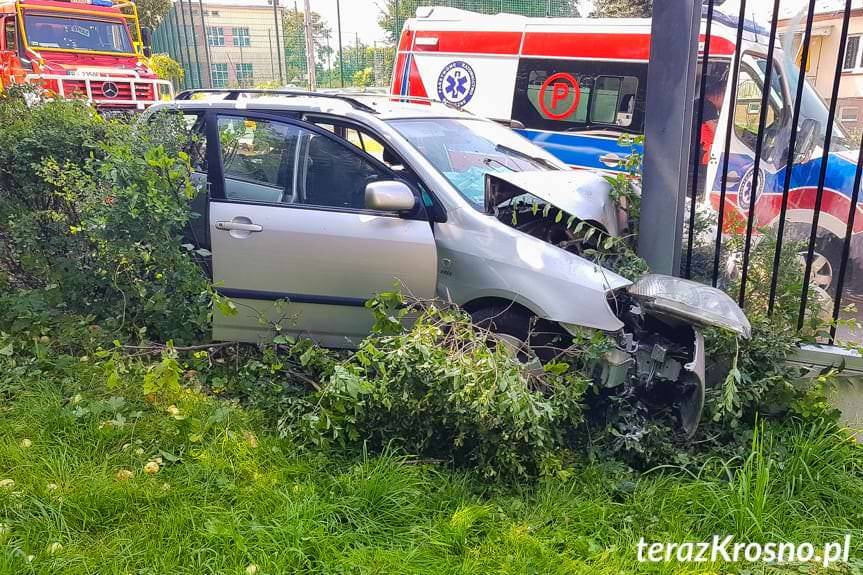 Uderzył w ekran akustyczny