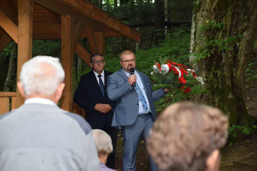 74. rocznica mordu w Lesie Grabińskim