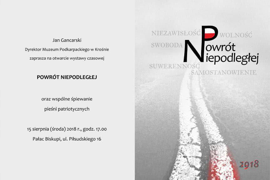 Wernisaż wystawy "Powrót Niepodległej"