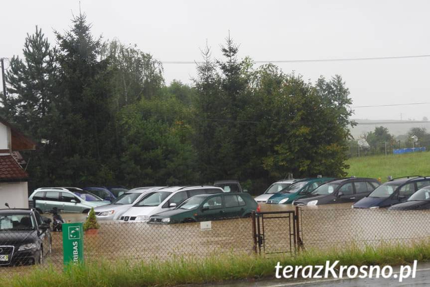 Ulewa nad powiatem i jej dramatyczne skutki