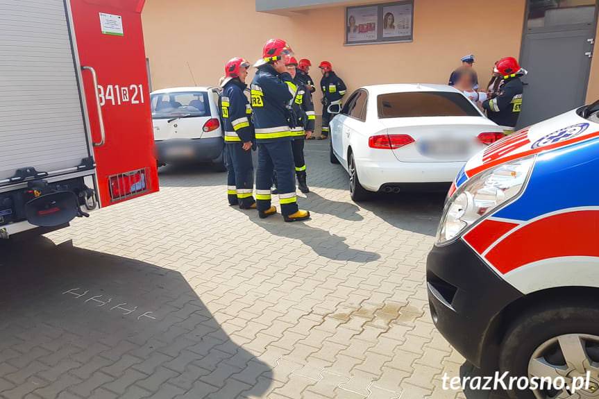 Zderzenie audi i daewoo