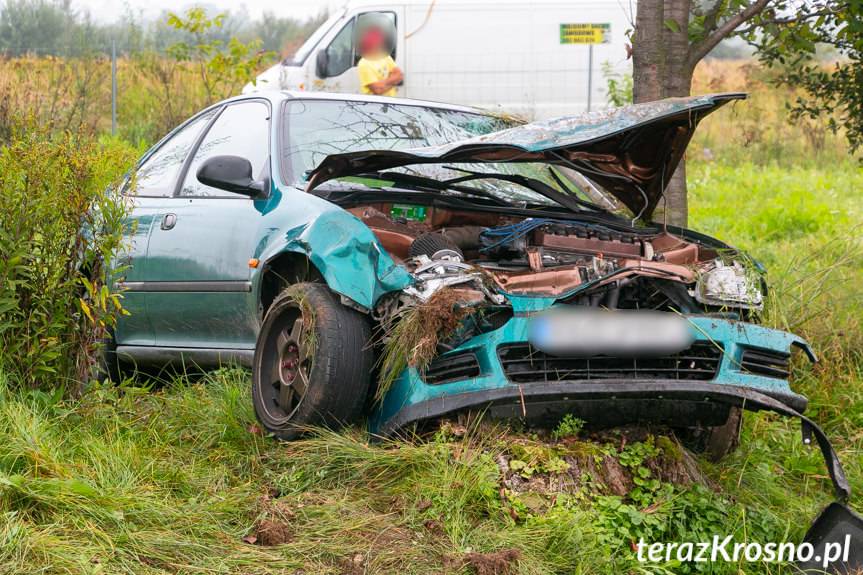 Zderzenie samochodów na Sikorskiego
