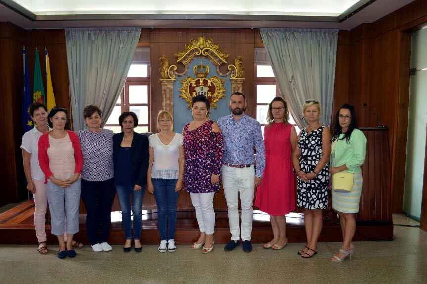 Nauczyciele "Szpetnara" na zagranicznym szkoleniu