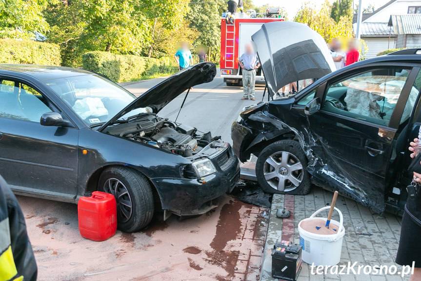 Wypadek w Iwoniczu na Długiej