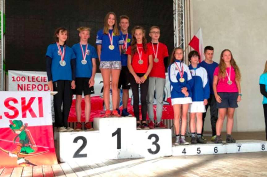 Trzy medale łuczników z Jedlicza