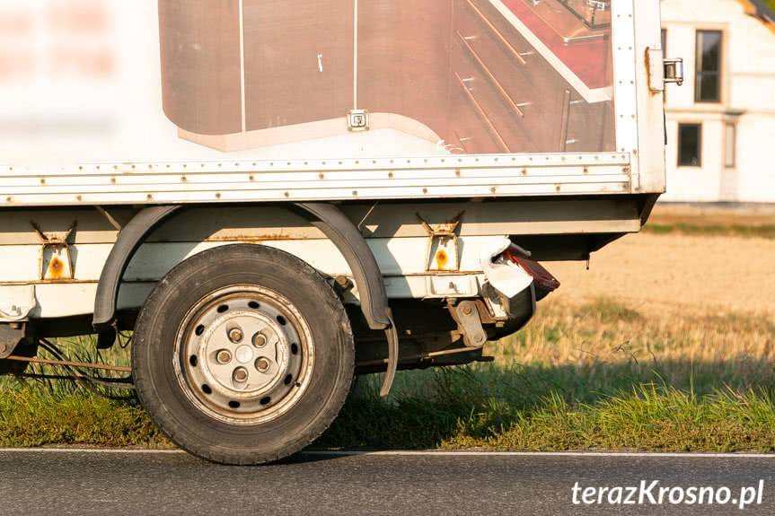 Motocyklista ucierpiał w wypadku w Bajdach