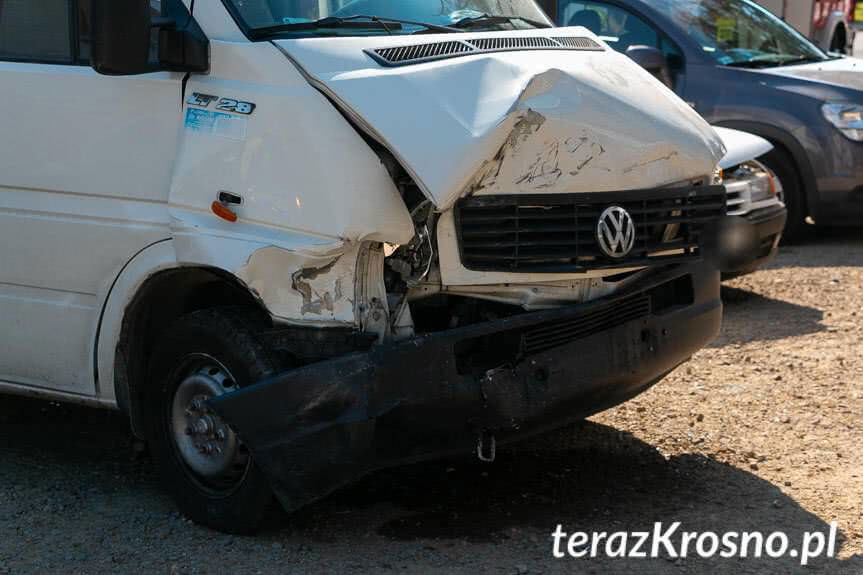 Poważny wypadek na Pużaka w Krośnie