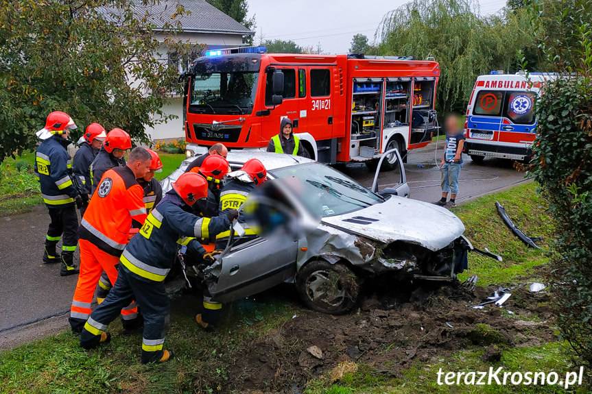 Poważny wypadek w Żeglcach