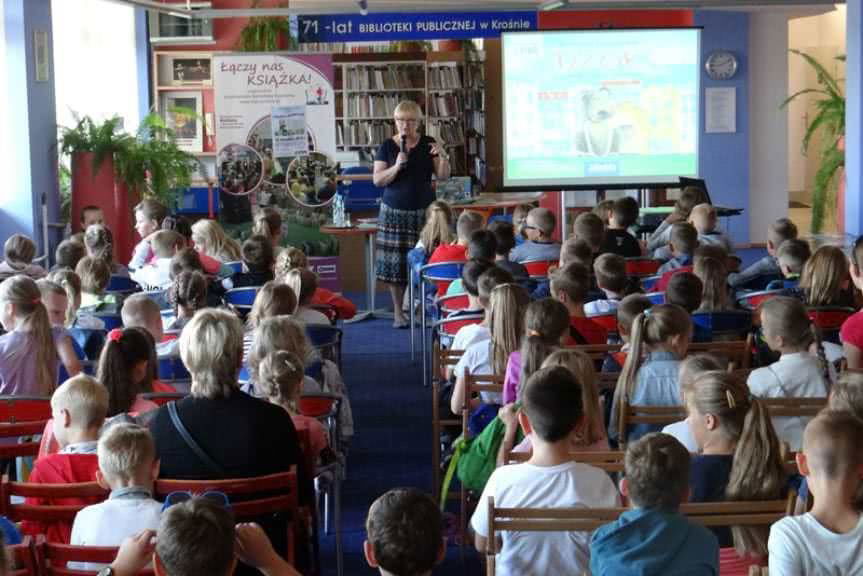 Dzieci spotkały się z Barbarą Gawryluk