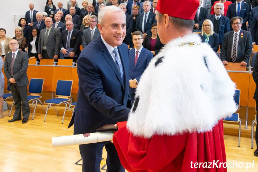 Jubileuszowa inauguracja roku akademickiego w PWSZ Krosno