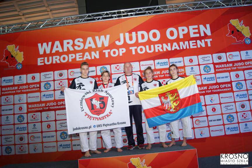 Dwa medale dla judoków na Warsaw Judo Open