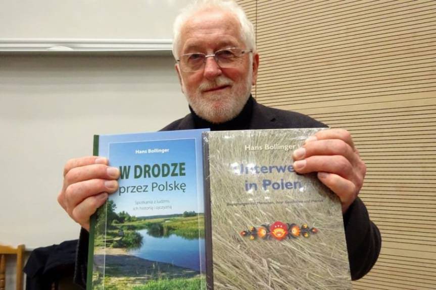 Spotkanie z niemieckim pisarzem Hansem Bollingerem