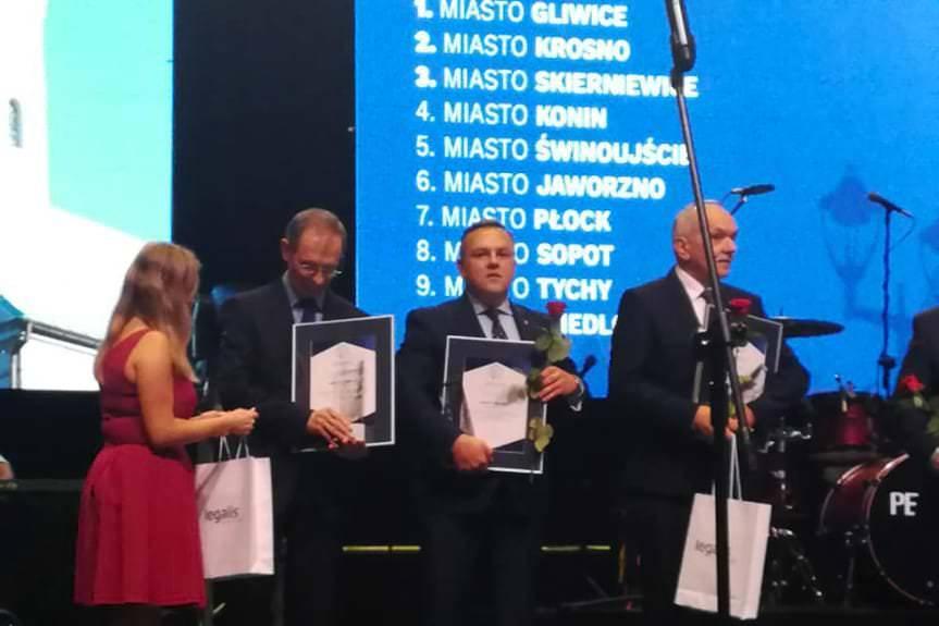 Trzy nagrody dla Miasta Krosna