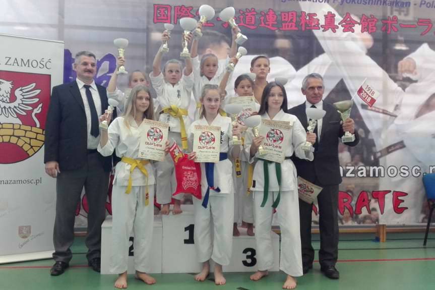 Trzecie miejsce drużynowo w Zamościu