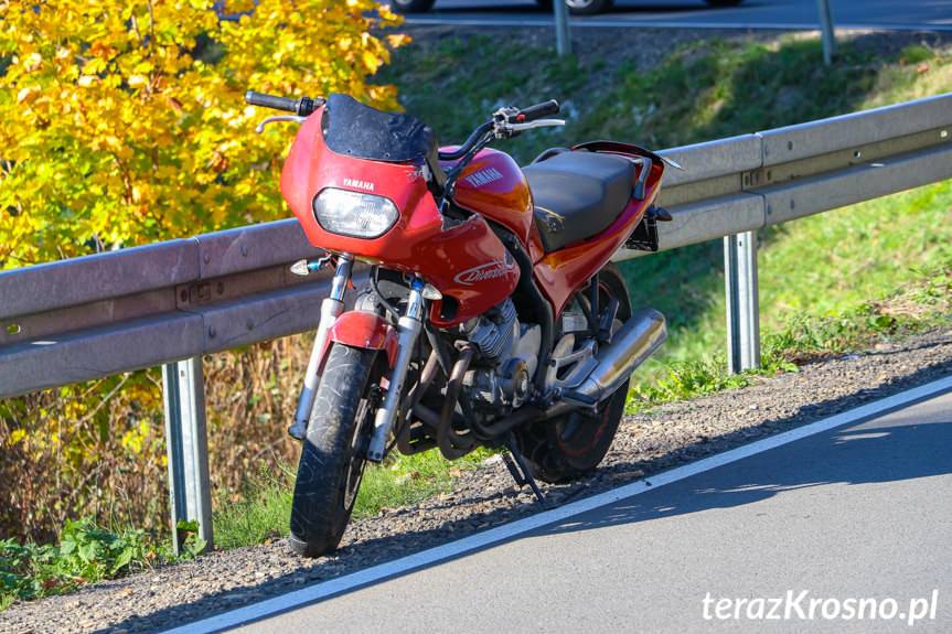 Zderzenie motocyklistów, sprawca bez uprawnień