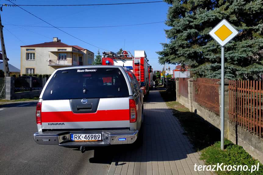 Fałszywy alarm o pożarze w budynku domu ludowego