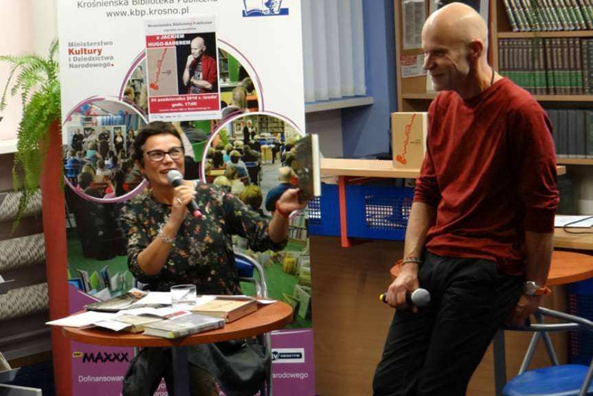 Jacek Hugo-Bader na spotkaniu z czytelnikami