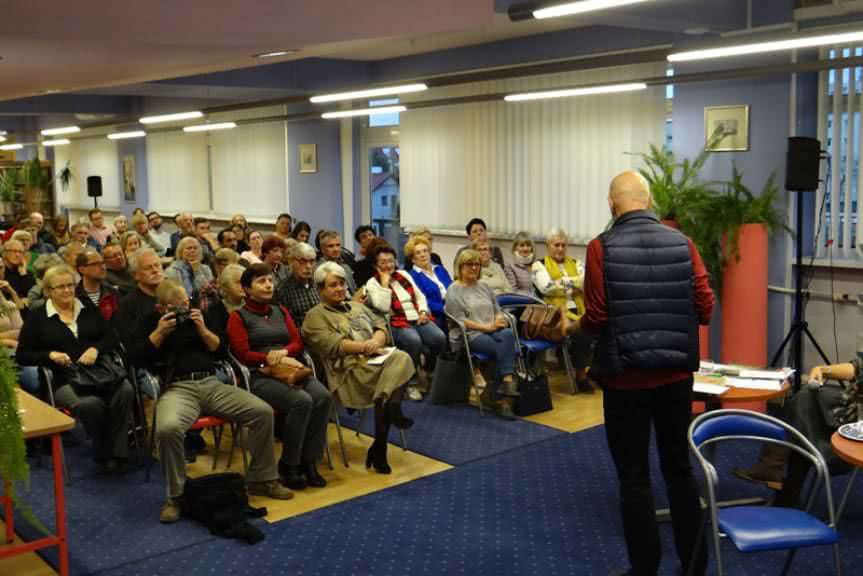 Jacek Hugo-Bader na spotkaniu z czytelnikami