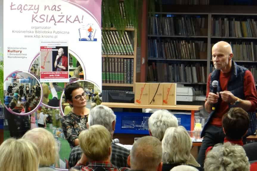 Jacek Hugo-Bader na spotkaniu z czytelnikami